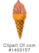 Ice Cream Clipart #1403157 by Vector Tradition SM