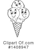 Ice Cream Clipart #1408947 by visekart