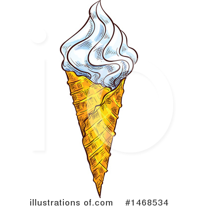 Royalty-Free (RF) Ice Cream Clipart Illustration by Vector Tradition SM - Stock Sample #1468534