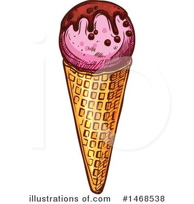 Royalty-Free (RF) Ice Cream Clipart Illustration by Vector Tradition SM - Stock Sample #1468538