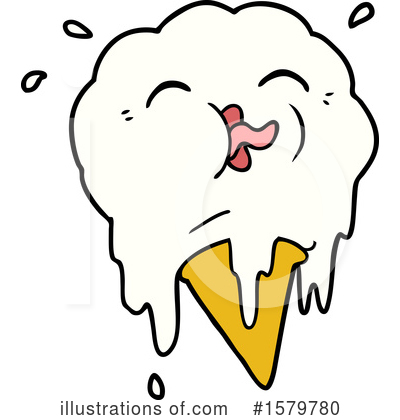 Royalty-Free (RF) Ice Cream Clipart Illustration by lineartestpilot - Stock Sample #1579780