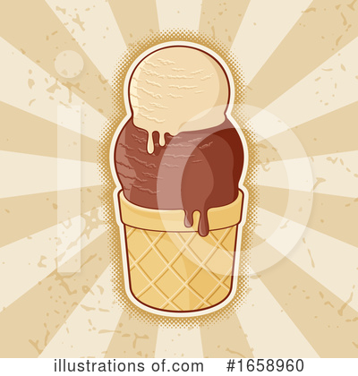 Royalty-Free (RF) Ice Cream Clipart Illustration by Any Vector - Stock Sample #1658960