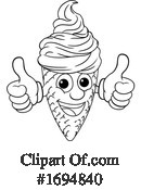 Ice Cream Clipart #1694840 by AtStockIllustration