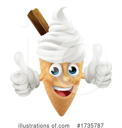 Ice Cream Clipart #1735787 by AtStockIllustration