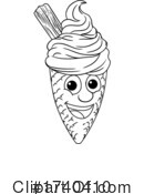 Ice Cream Clipart #1740410 by AtStockIllustration