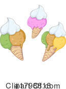 Ice Cream Clipart #1798818 by Domenico Condello