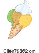 Ice Cream Clipart #1798821 by Domenico Condello