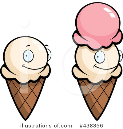 Royalty-Free (RF) Ice Cream Clipart Illustration by Cory Thoman - Stock Sample #438356