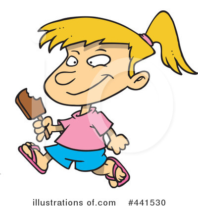 Royalty-Free (RF) Ice Cream Clipart Illustration by toonaday - Stock Sample #441530