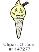 Ice Cream Cone Clipart #1147277 by lineartestpilot