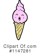 Ice Cream Cone Clipart #1147281 by lineartestpilot