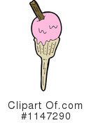 Ice Cream Cone Clipart #1147290 by lineartestpilot