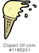 Ice Cream Cone Clipart #1185201 by lineartestpilot
