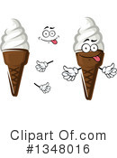 Ice Cream Cone Clipart #1348016 by Vector Tradition SM