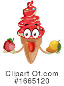 Ice Cream Cone Clipart #1665120 by Morphart Creations