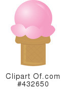 Ice Cream Cone Clipart #432650 by Pams Clipart