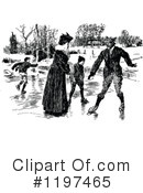 Ice Skating Clipart #1197465 by Prawny Vintage