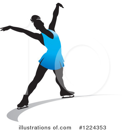 Figure Skating Clipart #1224353 by Lal Perera