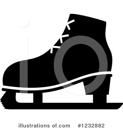 Royalty-Free (RF) Ice Skating Clipart Illustration by Vector Tradition SM - Stock Sample #1232882
