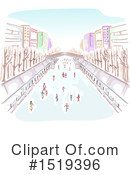 Ice Skating Clipart #1519396 by BNP Design Studio