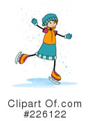 Ice Skating Clipart #226122 by BNP Design Studio