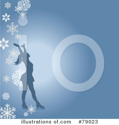 Royalty-Free (RF) Ice Skating Clipart Illustration by Pams Clipart - Stock Sample #79023
