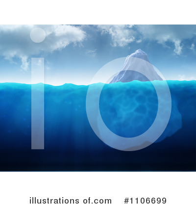 Royalty-Free (RF) Iceberg Clipart Illustration by Mopic - Stock Sample #1106699