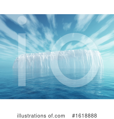 Royalty-Free (RF) Iceberg Clipart Illustration by KJ Pargeter - Stock Sample #1618888