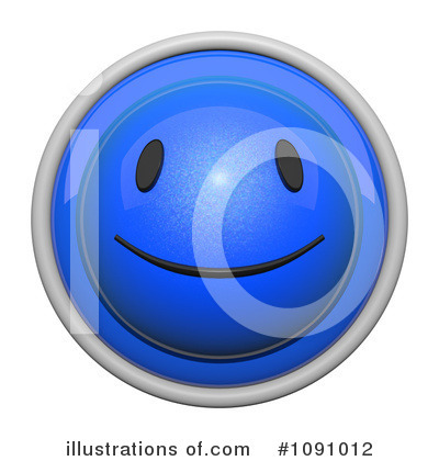 Emoticon Clipart #1091012 by Leo Blanchette