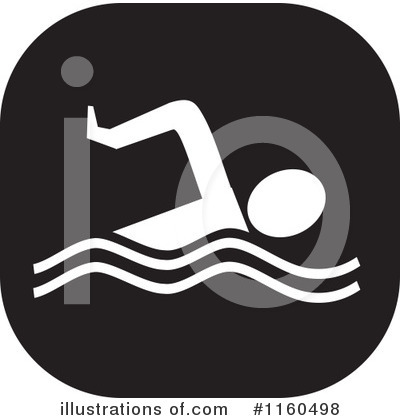 Swimming Clipart #1160498 by Johnny Sajem