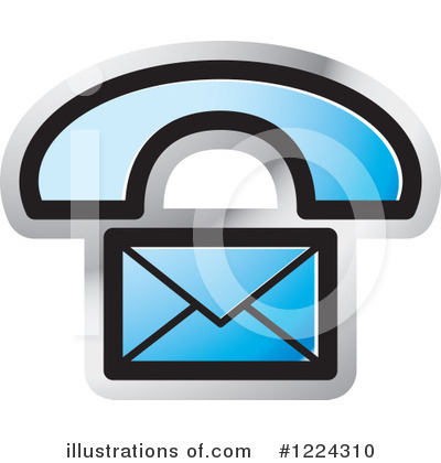 Email Clipart #1224310 by Lal Perera