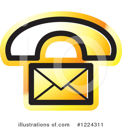 Email Clipart #1224311 by Lal Perera