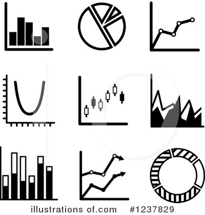 Bar Graph Clipart #1237829 by Vector Tradition SM