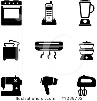 Household Clipart #1238702 by Vector Tradition SM