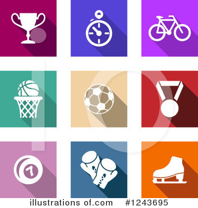 Medal Clipart #1243695 by Vector Tradition SM