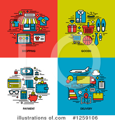 Royalty-Free (RF) Icon Clipart Illustration by elena - Stock Sample #1259106