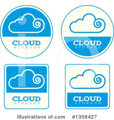 Cloud Clipart #1356427 by Cory Thoman