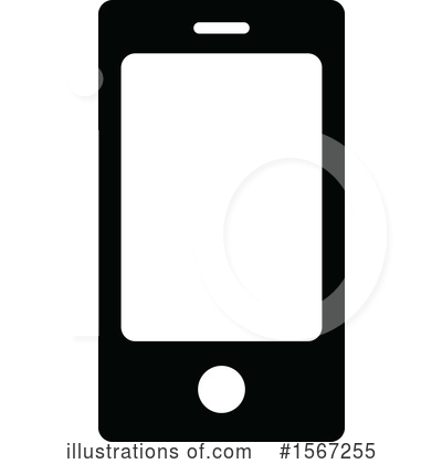 Cell Phone Clipart #1567255 by dero