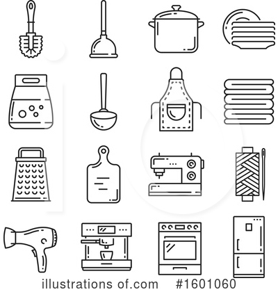 Blow Dryer Clipart #1601060 by Vector Tradition SM