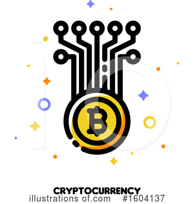 Bitcoin Clipart #1604137 by elena