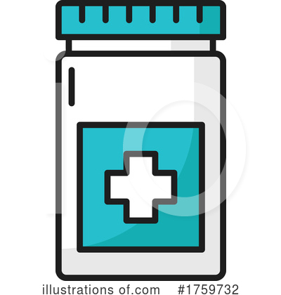 Pill Clipart #1759732 by Vector Tradition SM