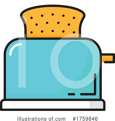 Toast Clipart #1759846 by Vector Tradition SM