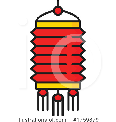 Chinese Lantern Clipart #1759879 by Vector Tradition SM
