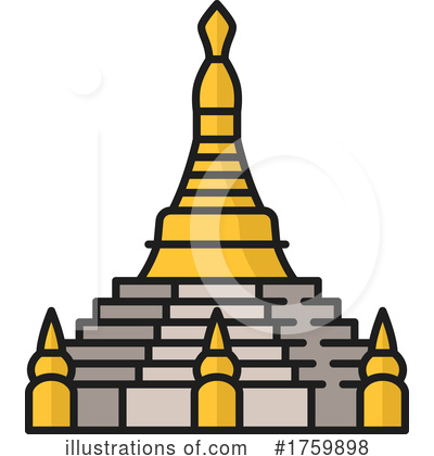 Buddhism Clipart #1759898 by Vector Tradition SM