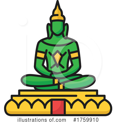 Buddha Clipart #1759910 by Vector Tradition SM