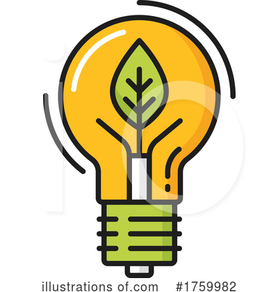 Lightbulb Clipart #1759982 by Vector Tradition SM