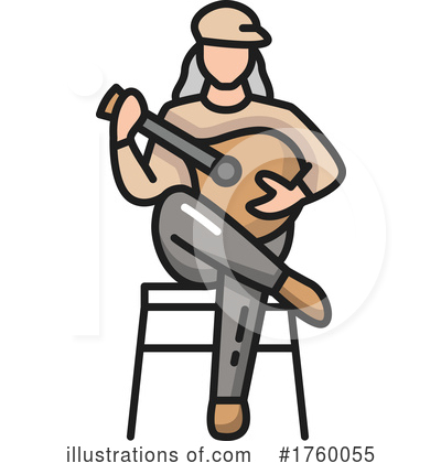 Guitar Clipart #1760055 by Vector Tradition SM