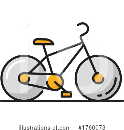 Bicycle Clipart #1760073 by Vector Tradition SM