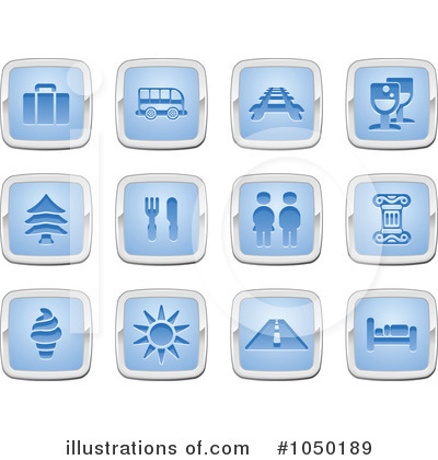 Royalty-Free (RF) Icons Clipart Illustration by AtStockIllustration - Stock Sample #1050189