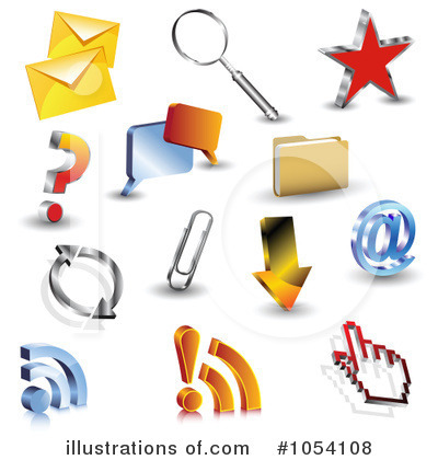 Icons Clipart #1054108 by vectorace